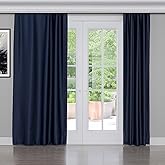 Gauze Fabric Design Blackout İndigo Karartma &Ouml;zellikli Fon Perde 150 x 260