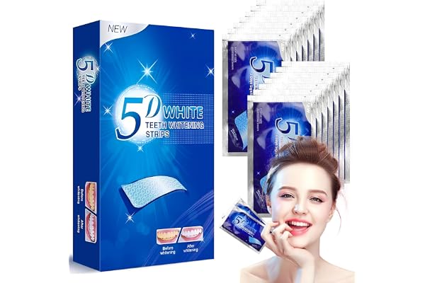 28 Pièces Blanchiment Dentaire, Blanchiment des dents rapide et doux, bande blanchiment dentaire des dents de qualité, Aide à Eliminer Café, Soda, vin Tache