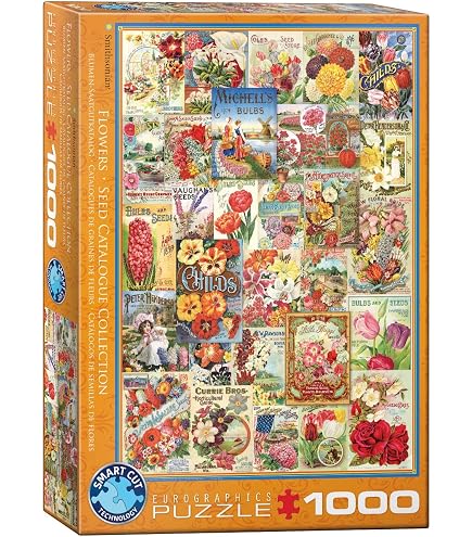EuroGraphics Puzzle 1000 Pezzi "The Language Of Flowers", Multicolore, Modello 6000-0579, Per Adulti E Appassionati - copertina