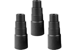 XLKJ 3pcs Adaptateur Tuyau Aspirateur, Adaptateur Tuyau Aspirateur pour Aspirateurs, Accessoire pour Aspirateur