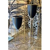 2'li Metal Ayaklı Saksı (Metal)