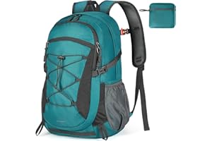 RAINSMORE Plecak turystyczny 40 l Ultralekki Składany Plecak Podróżny Mężczyźni Kobiety Wodoodporny Plecak trekkingowy o dużej pojemności do wspinaczki wspinaczkowej Sport Kemping