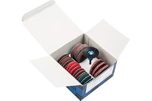 PFERD -Combidisc-set, 22 delar, olika slipverktyg, yttre ø 50 mm, inklusive matchande verktygshållare, 42790050 — för snabbt