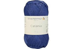 Schachenmayr - Fil à Tricoter à la Main, Nr. 420 Bleu, 125 M - 1 Pièce