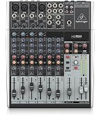 Behringer XENYX X1204USB Premium 12-Input 2/2-Bus Mixer mit XENYX