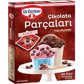 Dr. Oetker 70g S&uuml;tl&uuml; - &Ccedil;ikolata Par&ccedil;aları (Dekor)