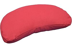TVAMM-LIFESTYLE Tvamm Lifestyle Halbmond Zafu Yoga, Meditationskissen (42 x 20 x 12 cm)