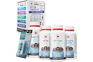 Canadian Spa Company Hot Tub Starter Kit - Essential Spa Water Chemicals