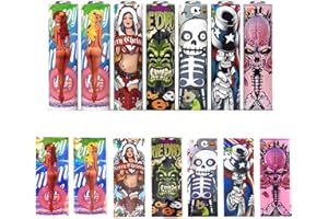 DEMON KILLER 18650 G Séries Batterie Sleeves Wraps, Plat PVC Gaine Thermorétractable Gaine thermorétractable Wrap pour 18650 Batterie Authentique Pre Cut Shrink Film 7 Styles Replacement Cover Skin (21pcs)