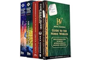 Rick Riordan Collection 5 Books Set (Hotel Valhalla Guide to the Norse Worlds, Camp Half-Blood Confidential, Percy Jackson's Greek Heroes, The Sword of Summer, The Hammer of Thor)