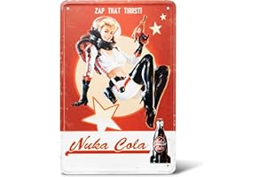 DPI MERCHANDISING Fallout Metal Sign "Nuka Cola Girl"