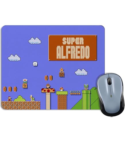 Tappetino Da Scrivania Gaming Paladone Super Mario Bros - 27,5 X 10,2 Pollici, Antiscivolo, Nero