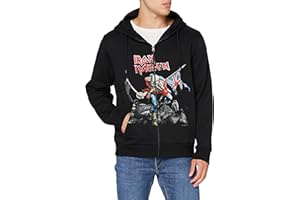 Rock Off officially licensed products Men's Scuffed Trooper Zipped Hood Hoodie