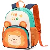 PROTAURI Children's Backpack Child 3-7 Years 11.6L Whistle | Chest Strap Reflective Waterproof Lightweight Breathable Ergonom