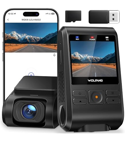 Lescars Dashcam Nachtsicht: Rückfahrkamera Für 4K-UHD-Dashcam MDV-3170, 1080p (Dashcam Mit GPS
