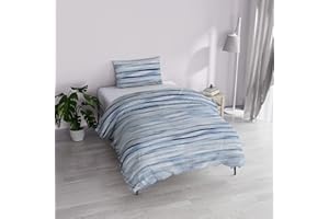 Italian Bed Linen MB HOME BASIC Parure Copripiumino “Dafne”, Singolo, Blair
