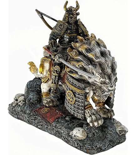 Japanese Samurai Doll – Traditional Desk Decor For Dining Table & Home