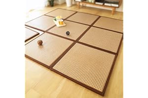TAIFUAN Tappetino Tatami Tradizionale Giapponese Tatami Pieghevole In Rattan Tappetino Tatami Tradizionale Tappeto Antiscivolo Tappetini In Rattan Tappetino Per Dormire Pieghevole E Traspirante