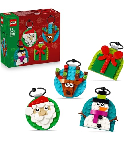 12 Set Pupazzo di neve di Natale Babbo Natale Building Blocks Confezione regalo Puzzle per bambini fai da te Blocchi creativi Giocattoli dei mattoni Decorazioni per la casa di Natale  26