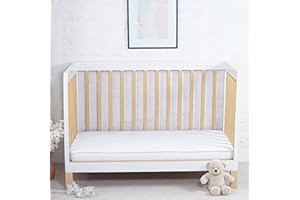 Sheet Story Ackly Waterproof Cot Bed Mattress Protector 140x70 cm - Terry Bamboo Fabric Hypoallergenic and Noiseless Fitted Sheet Cover - 100% Waterproof Mattress Protector Cot Bed Mattress Topper