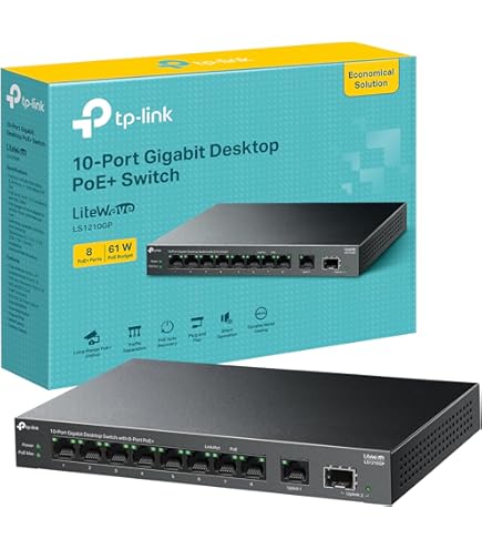 TP-Link JetStream 24-Port SFP L2+ Managed Switch with 4 10GE