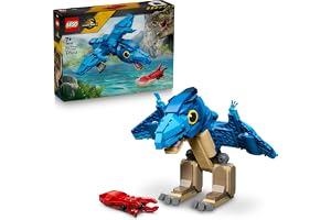 LEGO Jurassic World Dinosaurieunge: pteranodon 77977 | Leksak för barn från 7 år, byggleksak med dinosaurie, samlarobjekt med