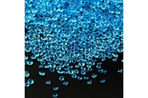 ZoZoMaiy 4200 szt. niebieskie akrylowe diamenciki 3 rozmiary dekoracja rozproszone kryształy na stół weselny konfetti kryształy na ślub urodziny Boże Narodzenie dom dekoracje imprezowe