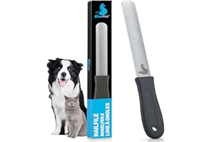 BluePet Lime à Griffes de 12 cm pour Un Soin Optimal des Griffes pour Chiens, Chats et Petits Animaux (1x 12 cm Lime à griffes)