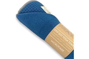 Yogabum Grip Dot Yoga Mat Towels | Non-Slip | Eco Yoga Towel