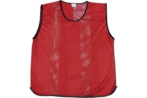 Sterling Sports® Training Bibs Sports Mesh Bibs Football Soccer Rugby Sports Bibs Function Party Outdoor Bibs- Pack of 10 Bibs