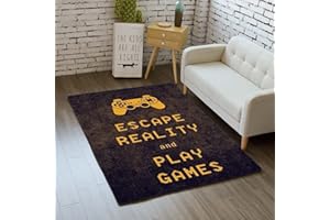 STICKER SUPERB. Alfombra Decorativa Antideslizante Para Gamer, Felpudo Para el Hogar, Dormitorio, Sala de Estar, Baño, Pasillo, Suelo,Interior Exterior, Alfombra de Juegos Para Niños (Color E,40x60 cm)