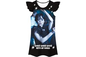 Brigcalki Girls Nightie Girls Pyjamas Kids Pjs Short Sleeve Pyjamas Girls Nightdress for 3-12 years