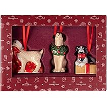 Ornement De Noël Villeroy & Boch Christmas Classics - Sucre D'orge En Porcelaine - 7x4.5x13 Cm - Édition 2025