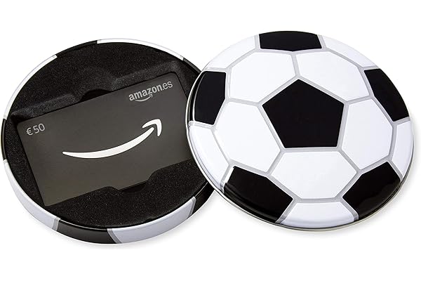 Tarjeta Regalo Amazon.es - Estuche balón de fútbol