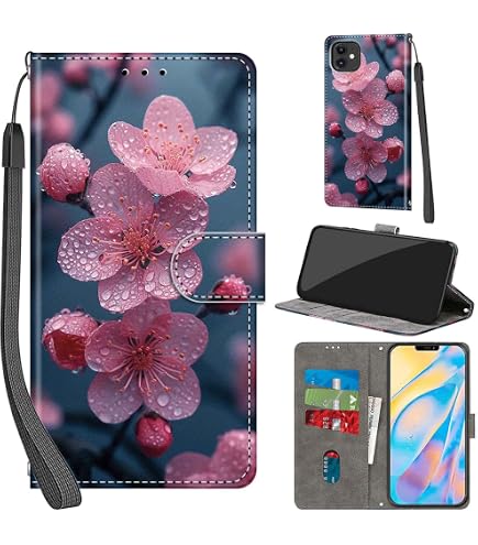 Cover IPhone 14 Trasparente Custodia Flip Magnetica In Pelle Per IPhone 12-17 Pro Max – Cover Portafoglio Con Supporto Stand E Protezione 360° Cover Pelle IPhone 17 Pro Max