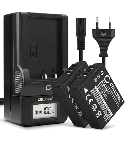PATONA Batería CGA-S007E reemplazo para Panasonic CGA-S007 CGR-S007 DMW-BCD10 BCD10E Compatible con Panasonic Lumix DMC-TZ1 DMC-TZ2 DMC-TZ3 DMC-TZ4 DMC-TZ15 DMC-TZ50 TZ1 TZ2 TZ3 TZ4 TZ5 TZ15 TZ50