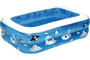 friedola 12450 - My First Pool Arctic 136 x 96 x 38 cm, Rechteckig, Mehrfarbig