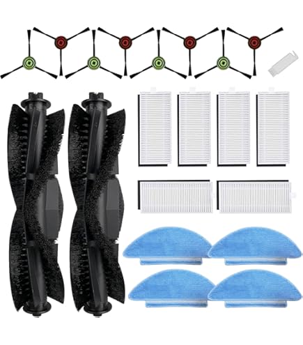 De Rechange pour Accessoires D'Aspirateur Robot Lubluelu SL60D, Filtre Hepa de Brosse LatéRale