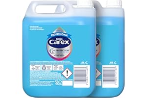 Carex Original Professional Antibacterial Hand Wash - Bulk Buy Eco Refill, Gentle & Effective Liquid Hand Soap (2 X 5L)