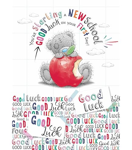 Wish Kids Good Luck By Downloading Our New School Card Now