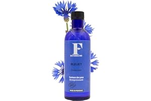 Florabiol - Eau Florale de Bleuet Bio - 200ml - Apaisante contours des yeux (cernes, poches…) - Certifié Bio Ecocert - Sans parfum - 100% Pure Et Naturelle - Fabrication Française