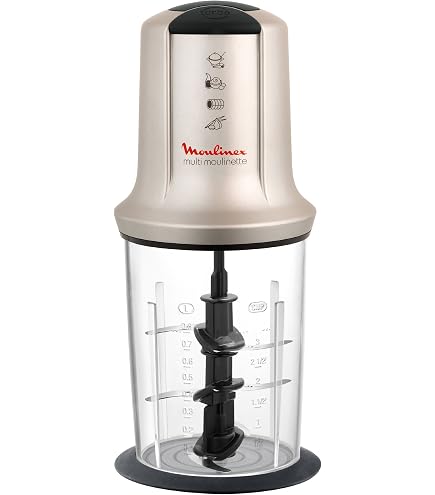 Moulinex / Tefal Bol Broyeur 400 Ml Avec Couvercle – Pièce Rechange Originale Moulinette Essential DJ5201 / MB5201