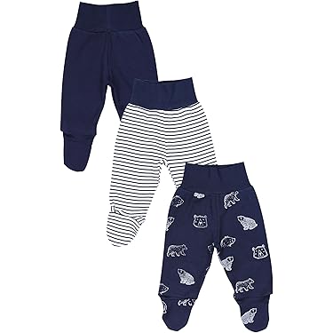 Pantaloni Vita Elastica Baby Pantaloni Con Piedini Bambino Pezzi