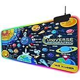 WAR HAMMER GX6050 RGB Gaming Mouse Pad with Micro Weave...