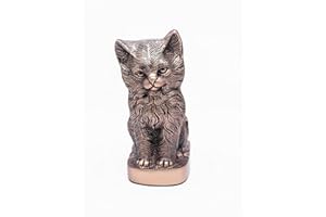 Au Paradis Des Chats Yali Cat Urn, Pet Urns For Cats Ashes, Pet Cremation Urn For Cat, Memorial Decorative Handmade, Pet Remembrance Gift Cat, Memory Of His Pet