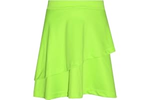 A2Z 4 Kids Enfants Filles Jupe Plaine Mode Danse Double Couche Fête Jupes Âge 5-13 Ans