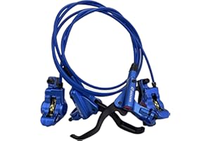 ZOOM SHENZHEN Zoom MTB Hydraulic Disc Brake Mountain Bike XC HB-875 Pro Blue Housing