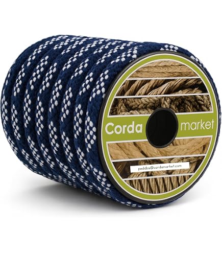Corde Polyester Cordamarket - Double Tressage Haute Résistance 1500kg
