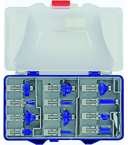 Makita 733124-2A Fraise à Défoncer 3/8", 2 Flûtes De Coupe, Queue