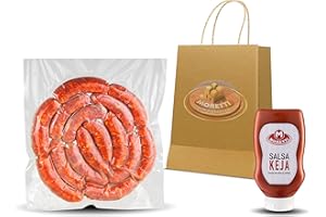 Moretti® Salsiccia Fresca Da Cuocere | Con Peperoncino Calabrese Dolce | 1,5Kg - 3kg Sottovuoto | In Omaggio Salsa KEYA | Ketchup alla Nduja di Spilinga | (3kg Dolce Rossa)